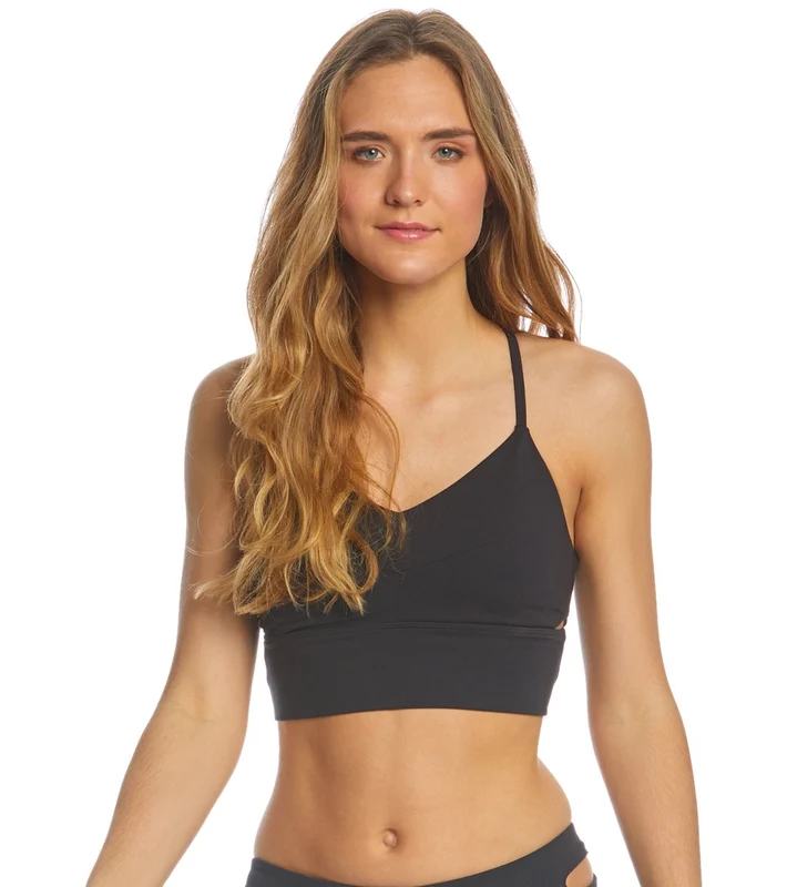 Manduka Cut Out Bralette Black / M