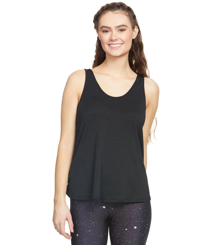 Manduka Breeze Cross Over Tank Black / M