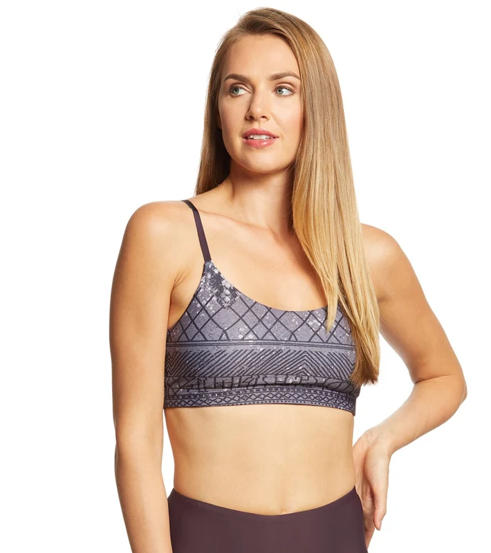 Manduka Precision Yoga Sports Bra Serpent Print / XL
