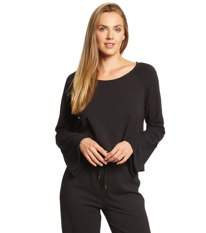 Manduka Resolution Bell Long Sleeve Top Black / L