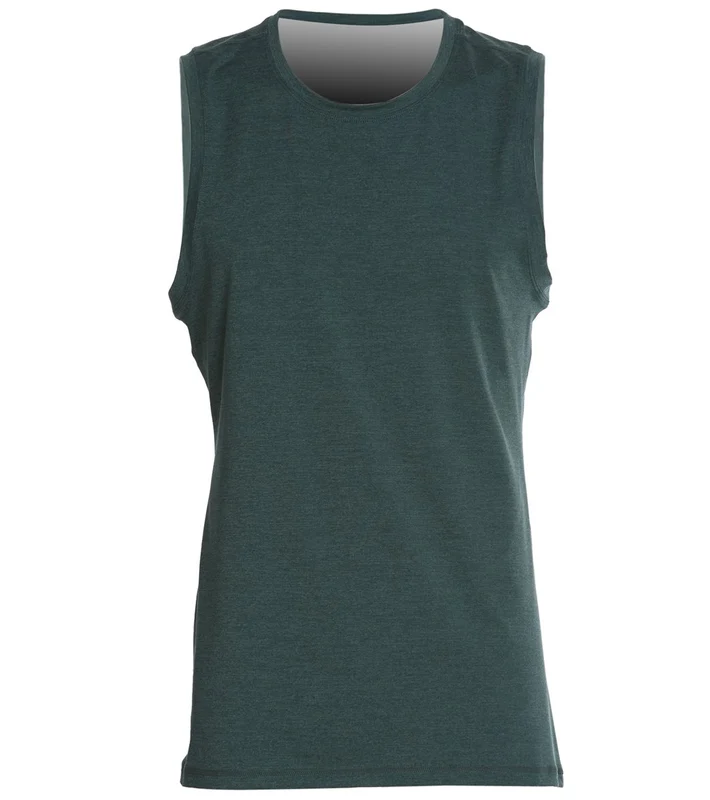 Manduka Men's Cross Train Tank Heather Forest / XL