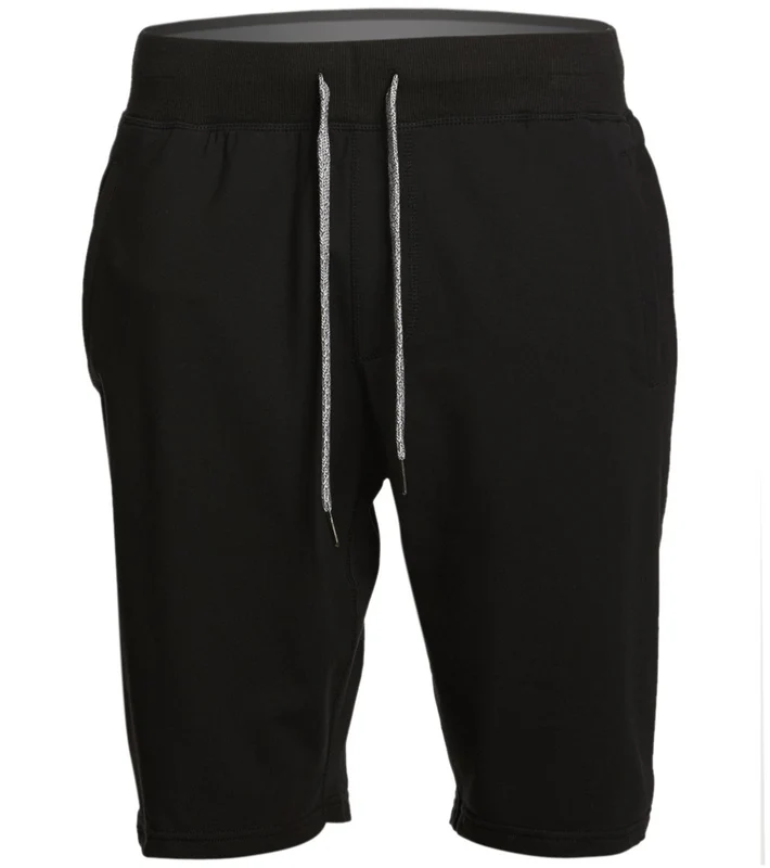 Manduka Men's Intentional Yoga Shorts Light Heather Grey / L