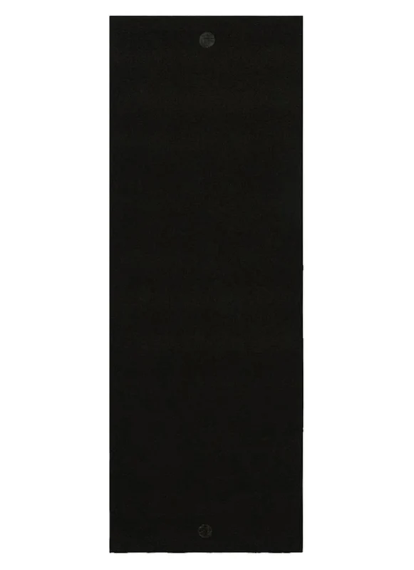 Manduka Yogitoes® Yoga Mat Towel, 71" Onyx