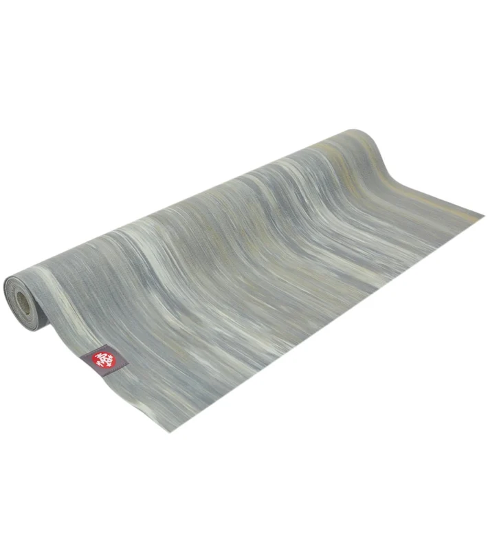 Manduka eKO SuperLite Travel Yoga Mat 71" 1.5mm Thunder Marbled