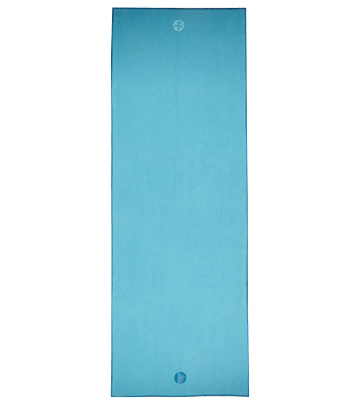 Manduka yogitoes® Yoga Mat Towel Turquoise