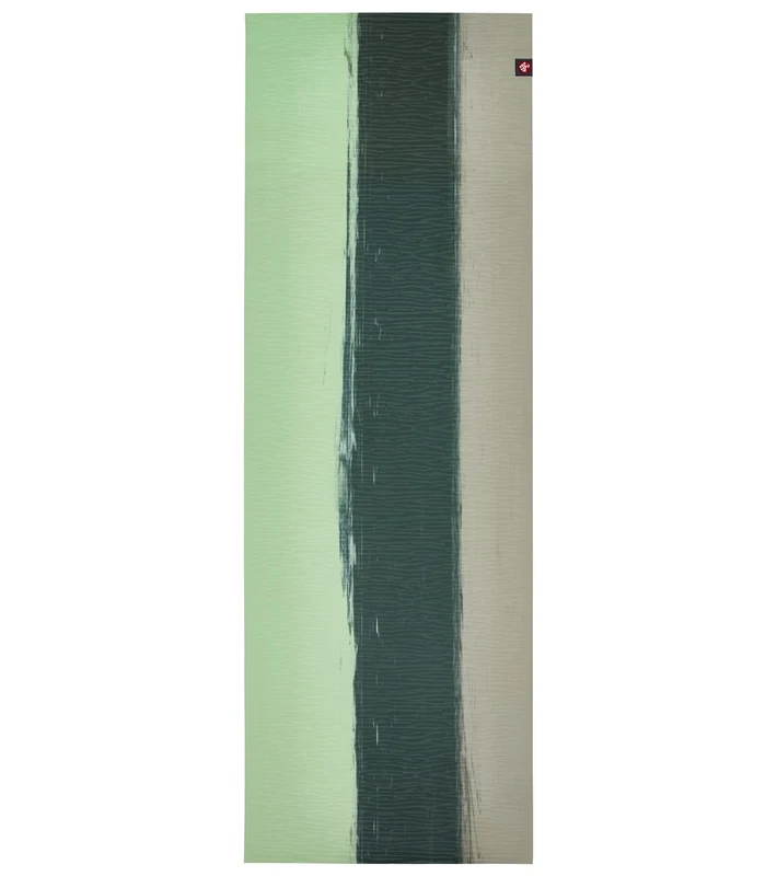 Manduka eKO Lite Yoga Mat 71" 4mm Green Ash Three Stripe