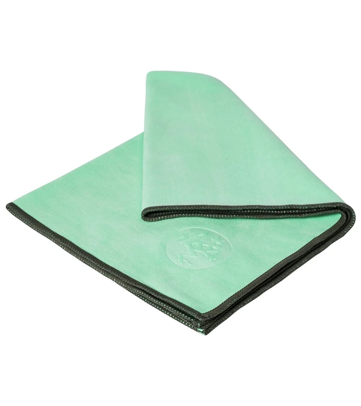 Manduka eQua Yoga Hand Towel Green Ash