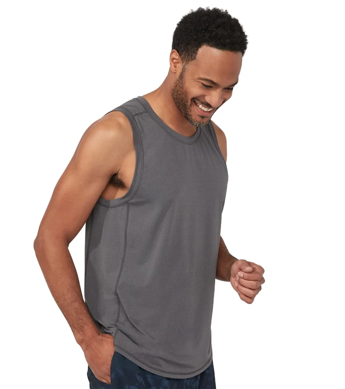 Manduka Men's Pro Tech Slim Fit Tank NEW GREY / XL