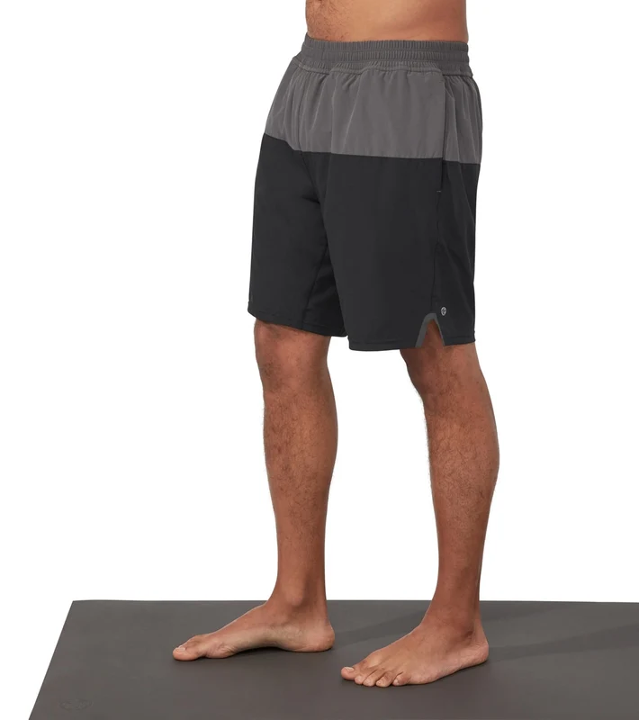 Manduka Men's Pro Classic Rise Shorts Black Combo / S