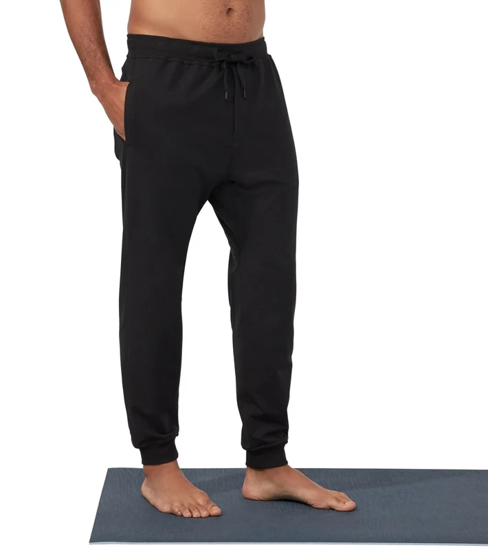 Manduka Men's Performance Relaxed Fit Classic Rise Joggers Black / XL
