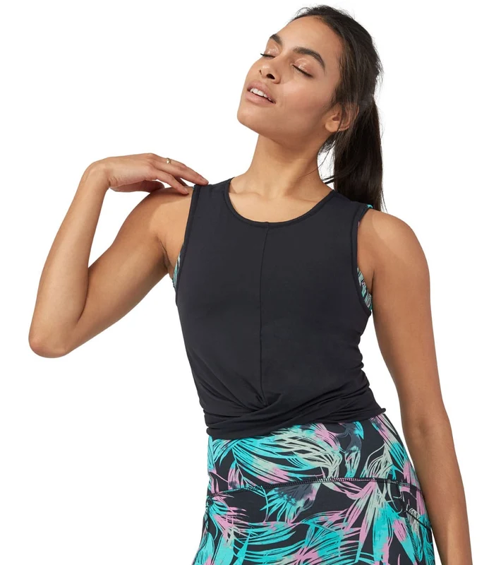 Manduka Pro Tech Twist Tank Top Black / L