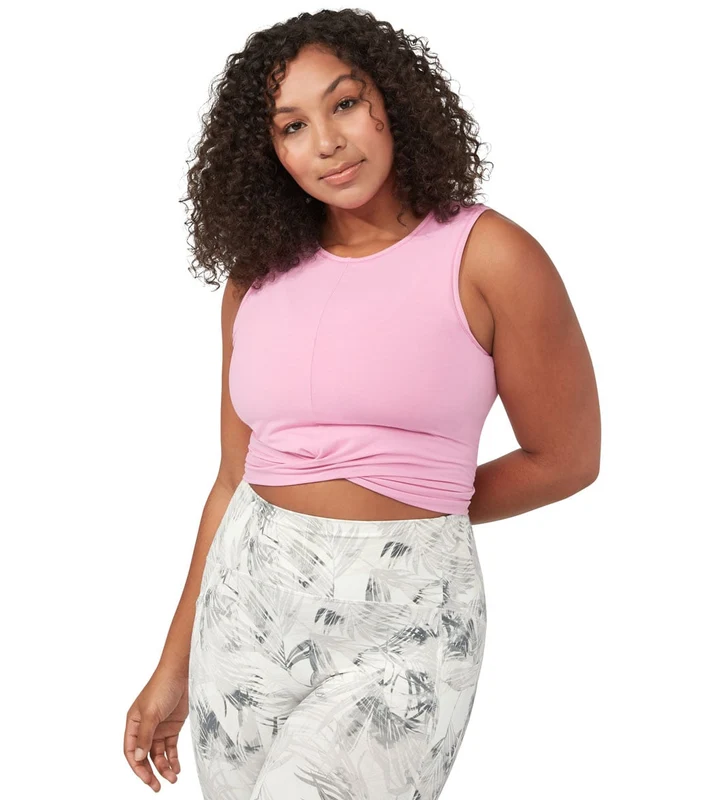 Manduka Pro Tech Twist Tank Top Fuchsia / S