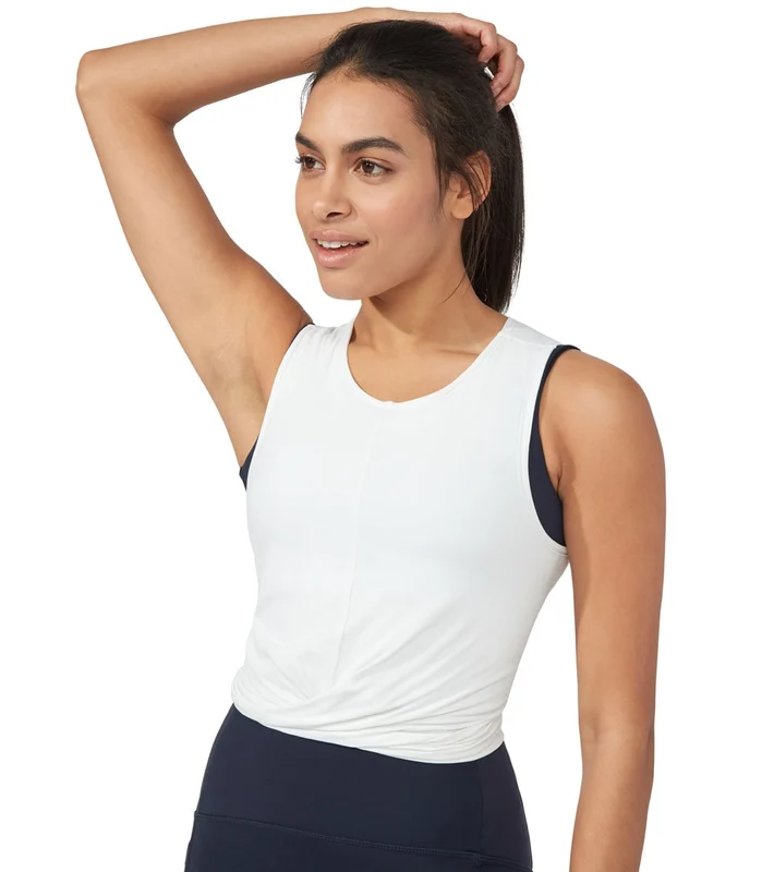 Manduka Pro Tech Twist Tank Top White / S