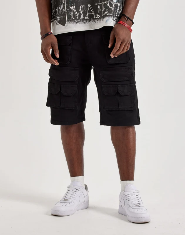 WAIMEA Denim Cargo Shorts 34