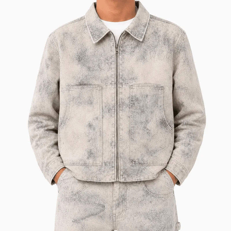 Men's Canvas Twill Jacket Khaki / XL