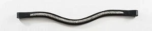 Nunn Finer Sofie Browband with Crystals Havana/Blue / Cob