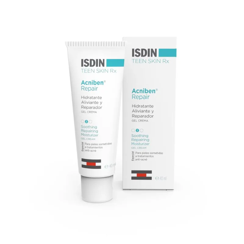 Gel Crema Reparador Isdin Teen Skin Rx Acniben x 40 ml