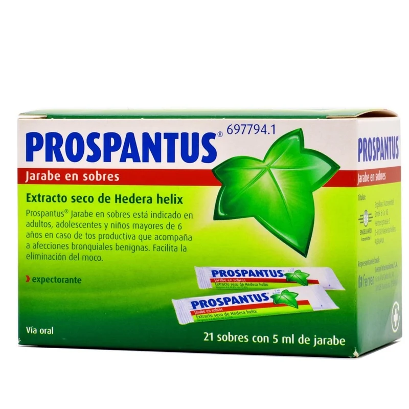 PROSPANTUS Jarabe en Sobres 21x5ML