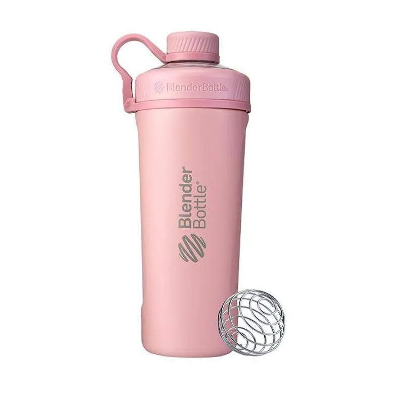 Coqueteleira Blender Bottle Radian Térmica 770ml Pink Rose