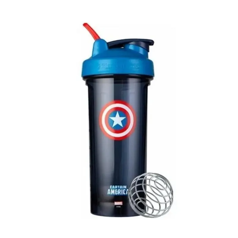 Coqueteleira Blender Bottle Pro Series 828ml Capitão América