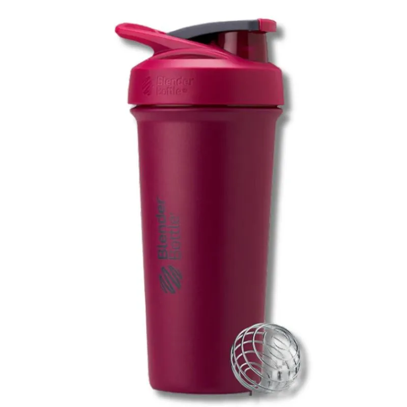 Coqueteleira Strada Sleek 740ml - Blender Bottle - Raspberry