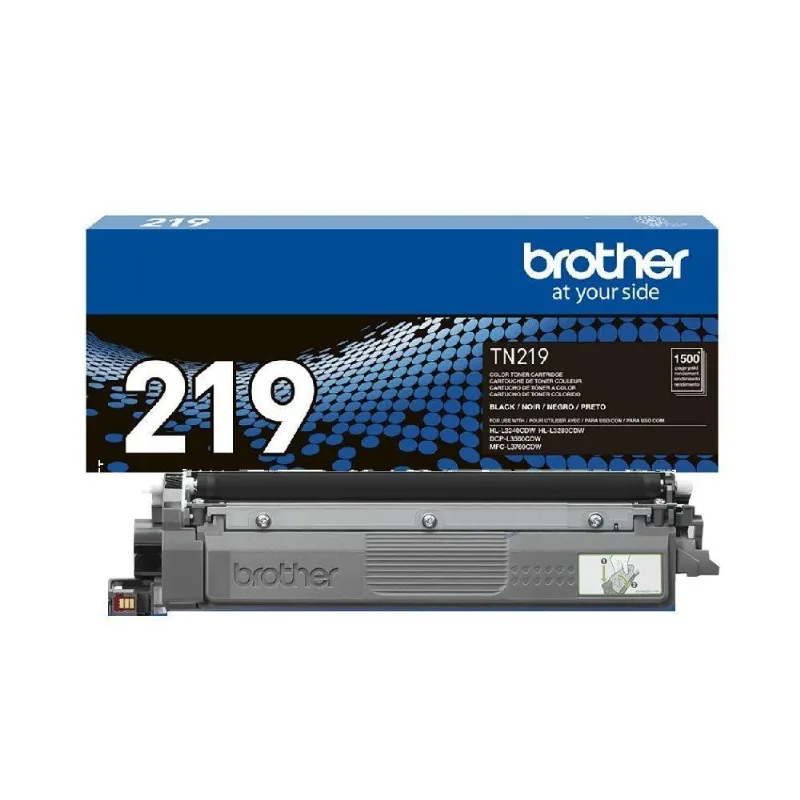 Toner Brother TN-219BK TN219 Preto Original MFC-L3760CDW HL-L3240CDW DCP-L3560CDW 1.5k
