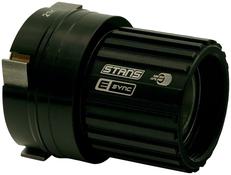 Stan's No Tubes E-Sync Freehub Body MicroSpline Black