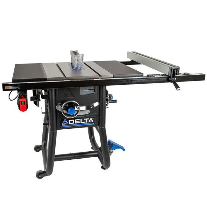 Delta 10-in Carbide-tipped Blade 15-Amp Portable Quick-folding stand Table Saw