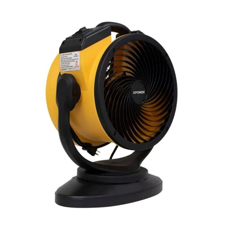 XPOWER Pro 11-in Multipurpose Air Circulator Utility Box Fan with Oscillating Feature