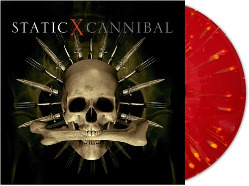 Static X - Cannibal (EXPANDED) (BLOOD & BRONZE SPLATTER VINYL) New / Vinyl / Cannibal (EXPANDED) (BLOOD & BRONZE SPLATTER VINYL) Real Gone Music