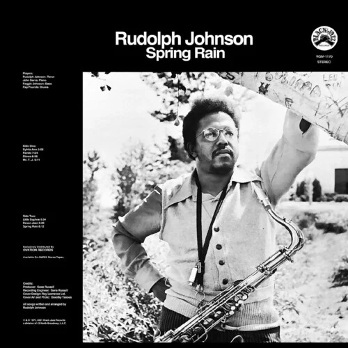 Rudolph Johnson - Spring Rain - Remastered - Blue with Black Swirl Vinyl New / Vinyl / Spring Rain - Remastered - Blue with Black Swirl Vinyl Real Gone Music