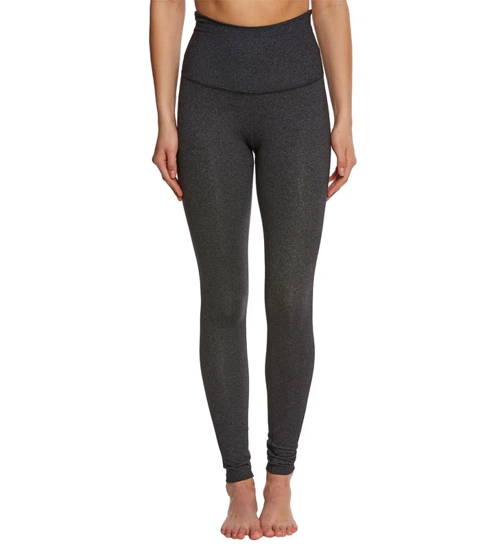 Beyond Yoga Take Me Higher Long Yoga Leggings Heather Gray / XL
