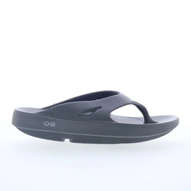 Oofos Ooriginal 1000 Mens Gray Synthetic Slip On Sport Sandals Shoes 3
