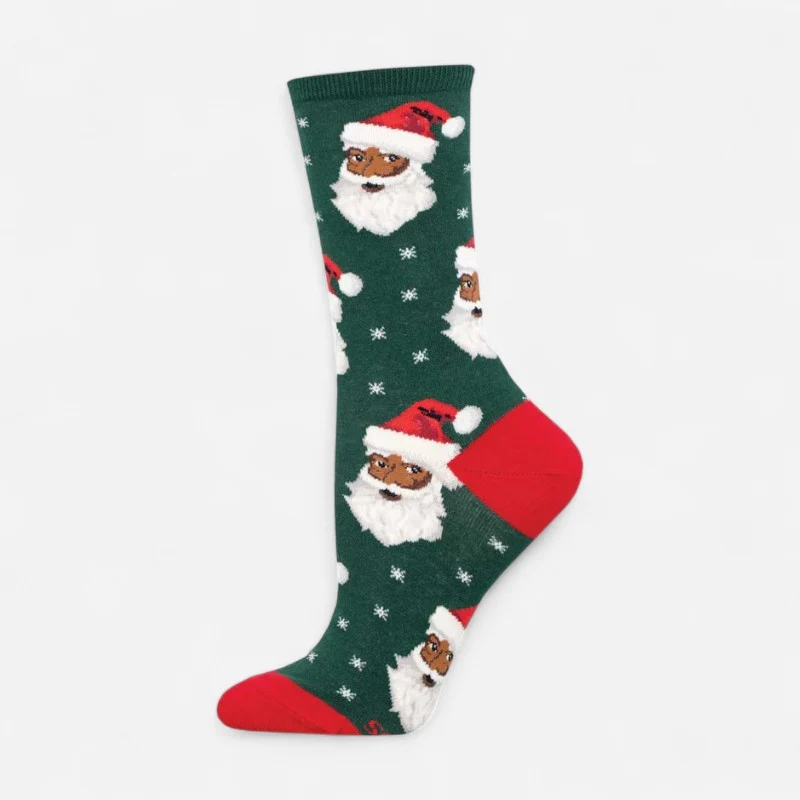 Socksmith Santa Black / OS / Medium