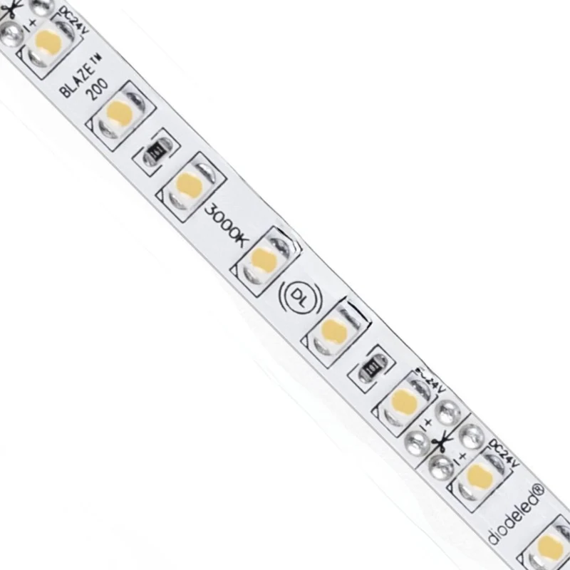 BLAZE, 16ft LED Tape Light, 3500K, 249 Lm/ft, 24V 24V / 16ft / 3500K Neutral White