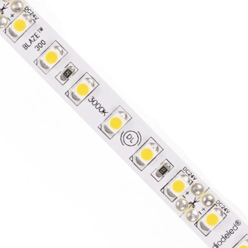 Diode LED BLAZE Series - LED Tape Light, 24V, 300+ lm/ft 16ft / 3000K Soft White
