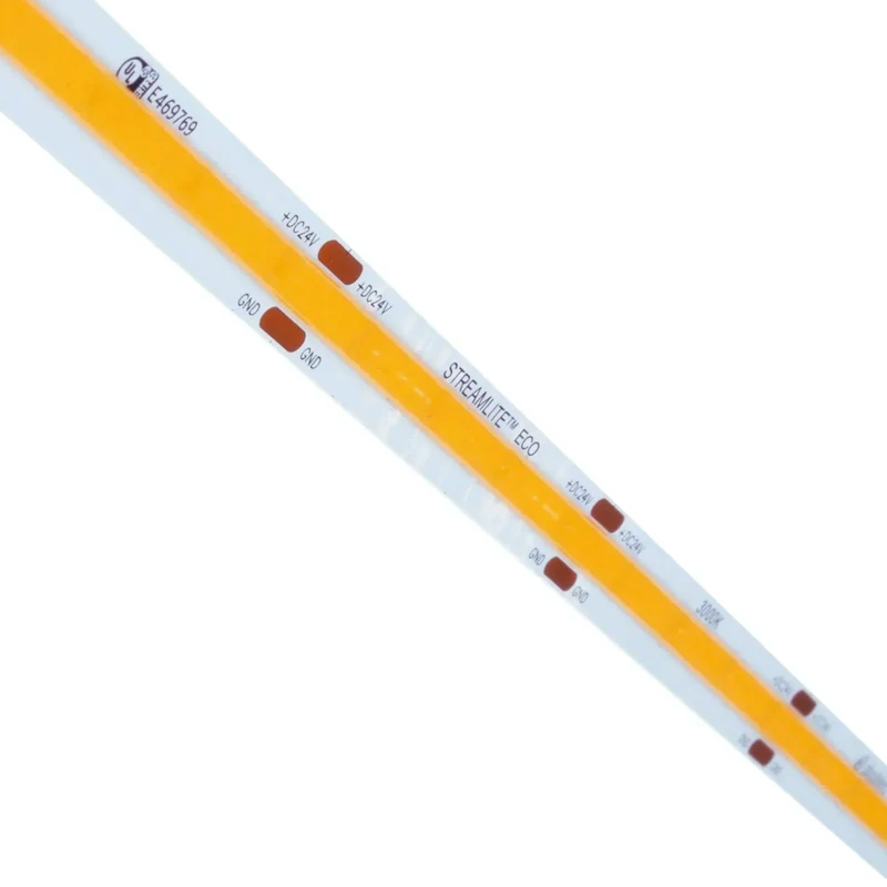 Diode LED Streamlite ECO Diffused Linear Light, 24V, Static White 300+ Lm/ft - 3.3W/ft / 2700K Warm White