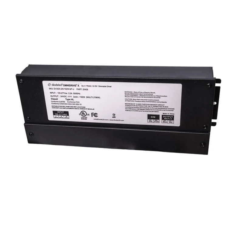 DIODE LED DI-ODX OMNIDRIVE® X MULTITAP Dimmable Driver | 24V 192W