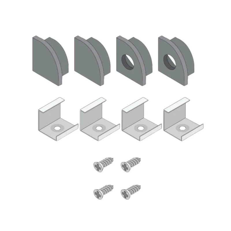 Diode LED DI-CHB-S45-ACCB Accessory Pack for S45 Black Channels