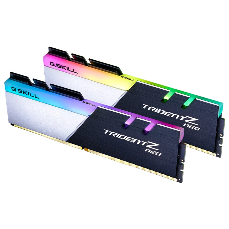 G.Skill 32GB (2x16GB) F4-3600C18D-32GTZN Trident Z Neo for AMD RGB 3600MHz CL18 DDR4 RAM Centre Com