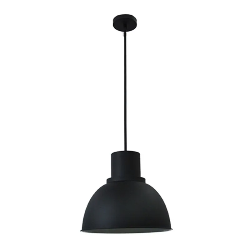 VALU+ Black Traditional Bell A19 Pendant Light