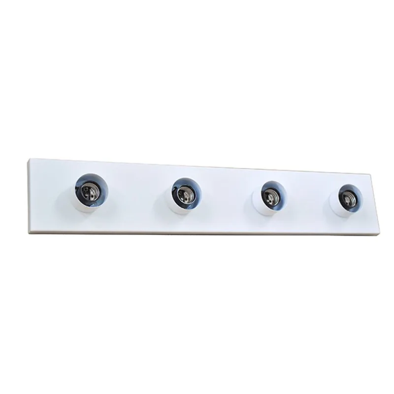 VALU+ 24-in 4-Light Matte White Vanity Light