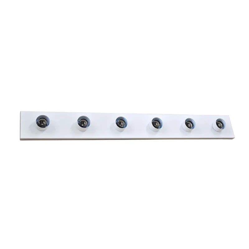 Project Source 36-in 6-Light White Vanity Light