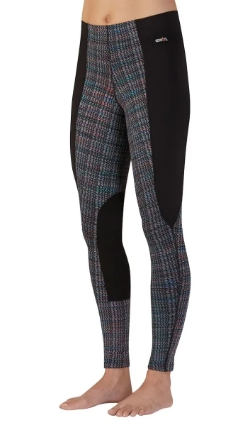 Kerrits Ladies Performance Tight Black/Spring Mix / Small