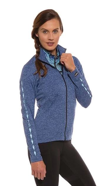 Kerrits Ice Fil Full Zip Jacket Bluestone / X-Small