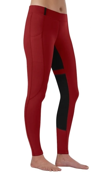 Kerrits Ladies Flex Tight II Full Seat Breeches Claret / X-Large