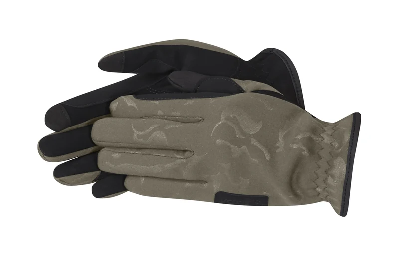 Kerrit Ladies Flex Fleece Glove Medium / Stone Embossed