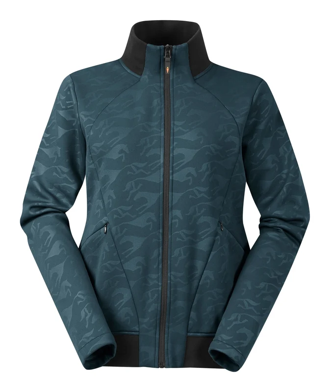 Kerrits Ladies Warm Up Fleece Jacket Jade / 1X-Large