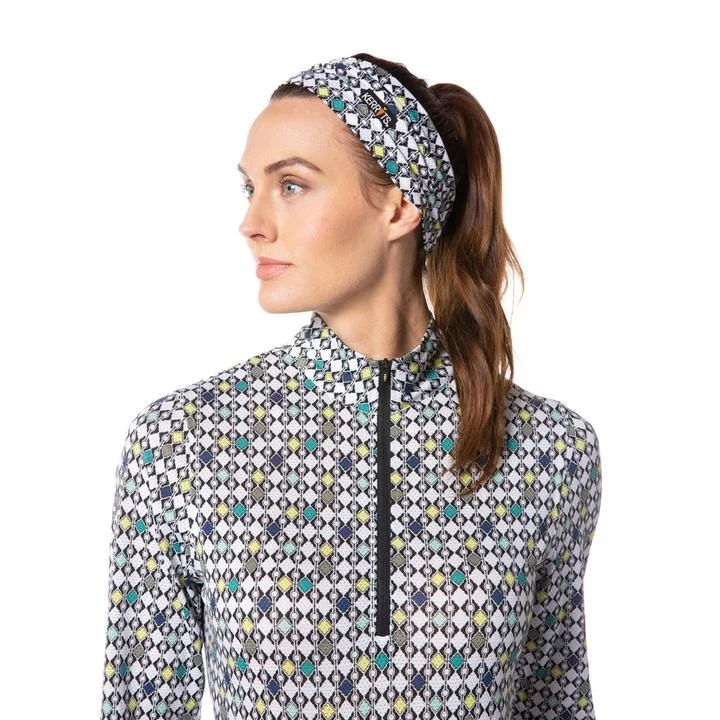 Kerrits Convertible Headband Emerald Deco Bits / One Size
