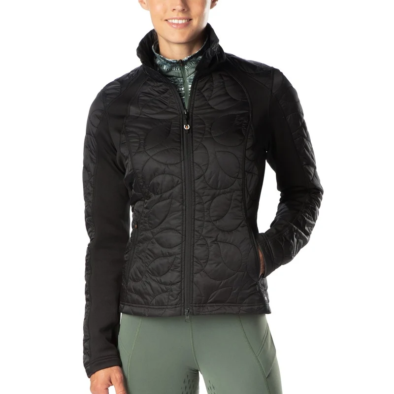 Kerrits Ladies Ride Lite Quilted Jacket Black / Medium